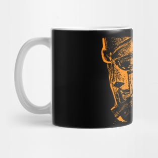 mf doom quote orange Mug